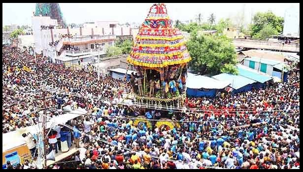 திருச்சி சமயபுரம் மாரியம்மன் கோவில் சித்திரை பெருவிழா., உள்ளூர் விடுமுறை அறிவித்த கலெக்டர்!!!